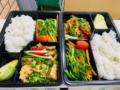 Thực đơn cơm trưa văn phòng quận 2